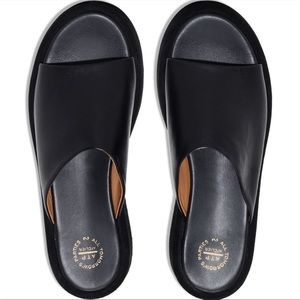 ATP Atelier Pacci Black Chunky Sandals 41